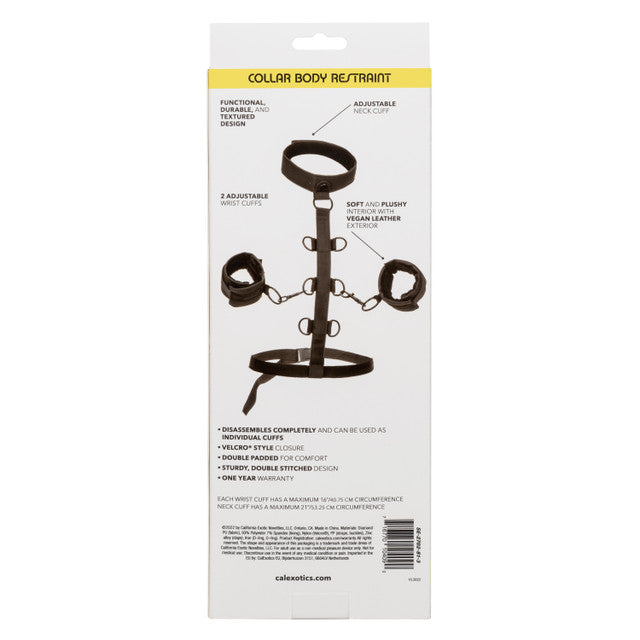 Bondage Sistema De Collar Y Sujecion Corporal Collar Body Restraint