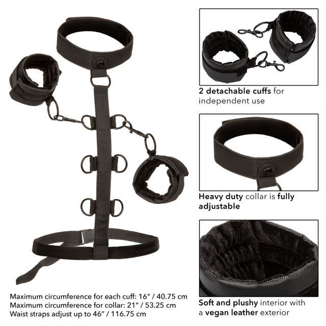 Bondage Sistema De Collar Y Sujecion Corporal Collar Body Restraint