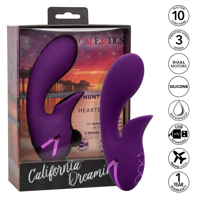 Vibrador Succionador California Dreaming Huntington Beach Heartbreaker