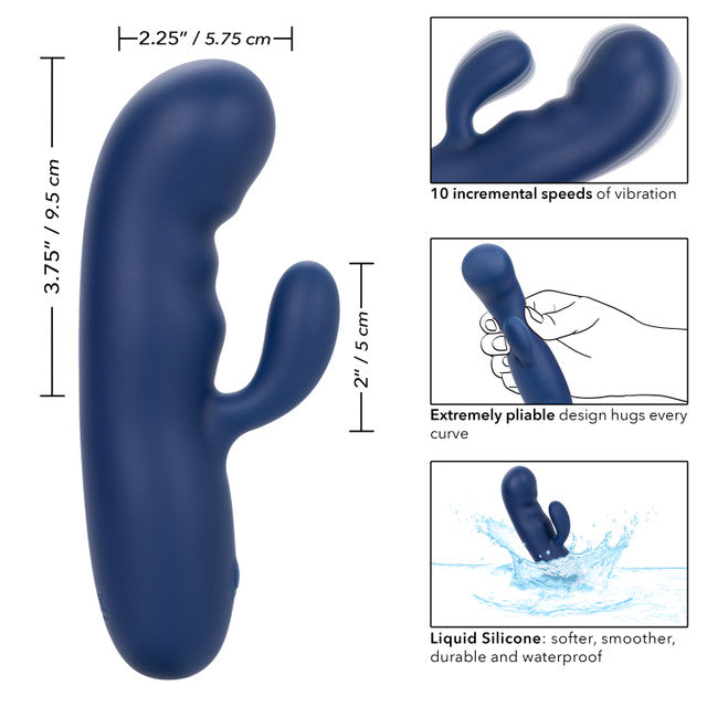 Vibrador Masajeador Doble Cashmere Silk Duo