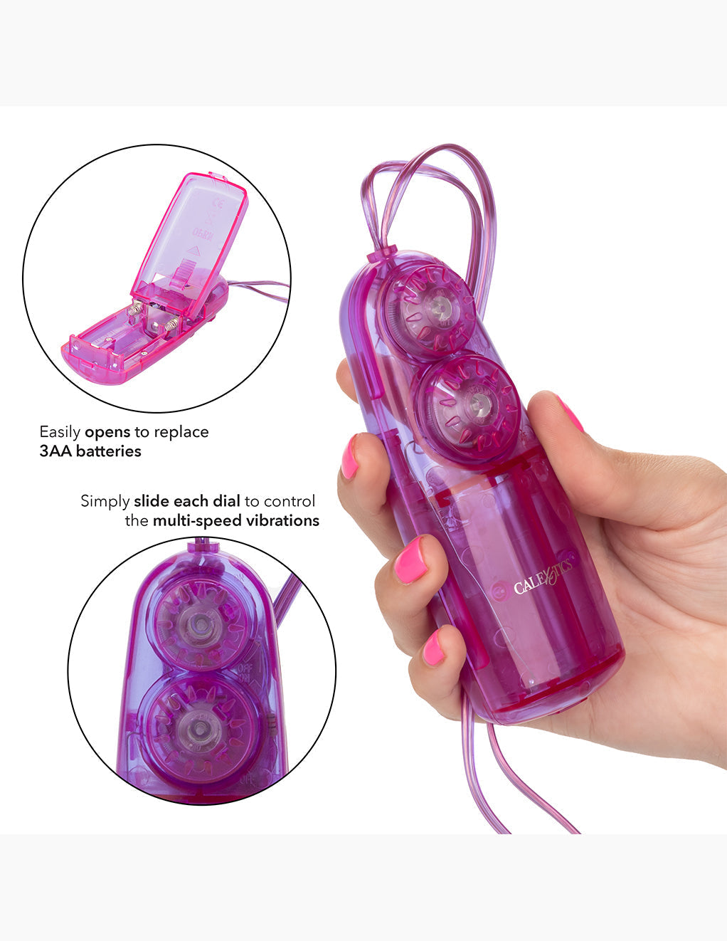 CalExotics Dual Bunny Teaser- Battery