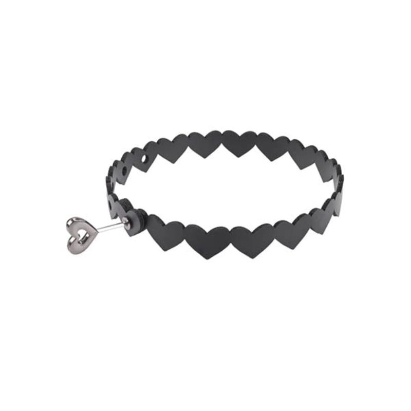 Bondage Collar Estilo Gargantilla Día Del Corazón