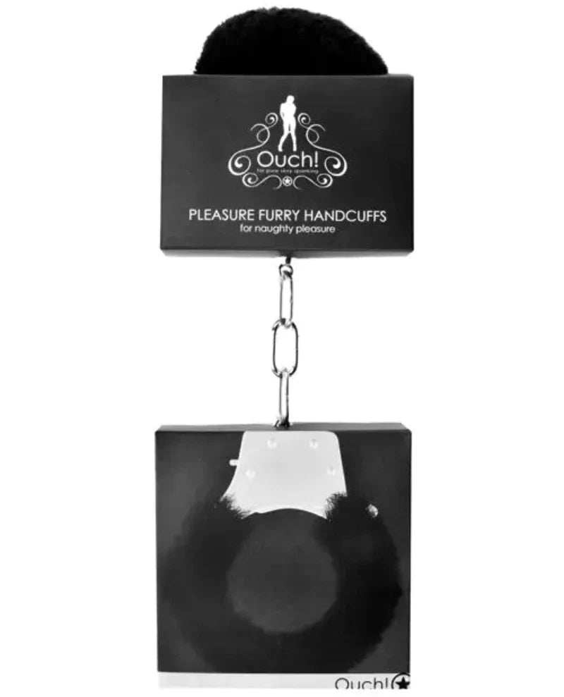 Esposas De Placer Con Peluche Negro Ouch!