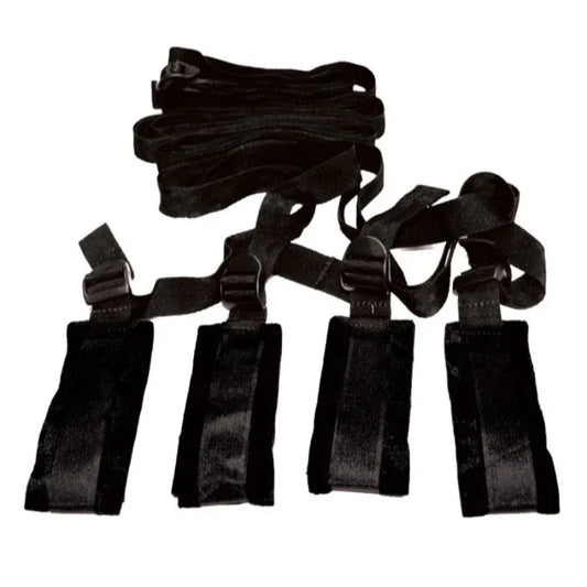 Kit De Ataduras Para Cama S&M