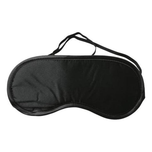 Vendaje De Ojos Satinado Negro S&M