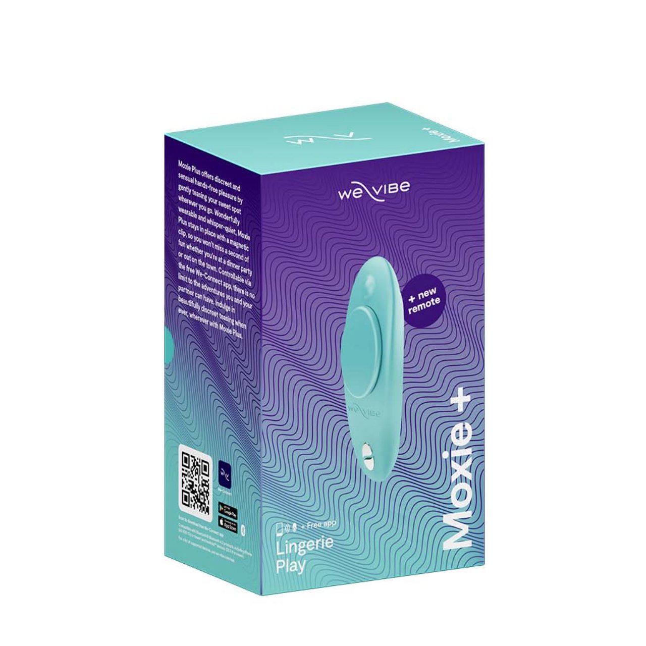 We Vibe Moxie Plus- Aqua Box