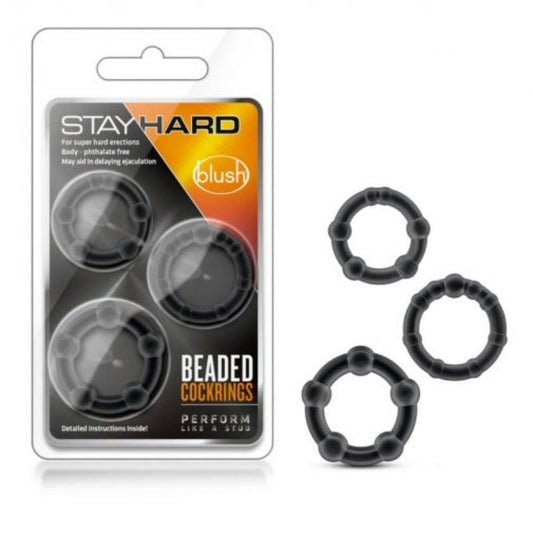 Anillo Beaded Para El Pene De Stay Hard