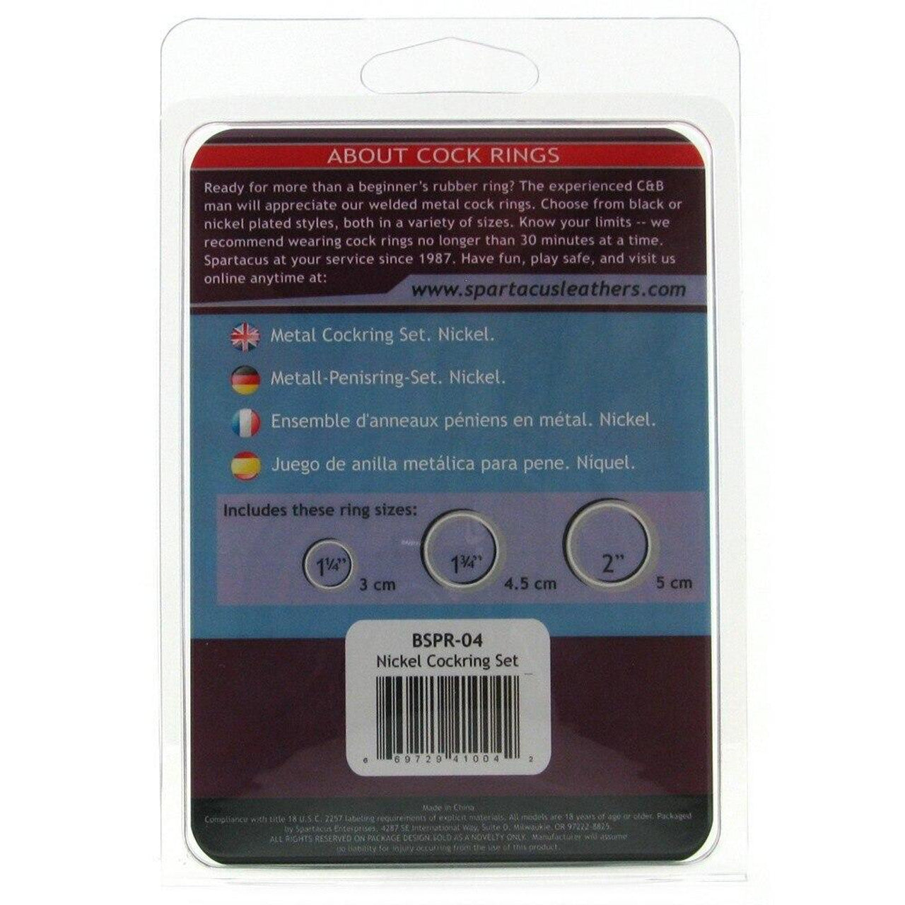 Metal C-Ring Set