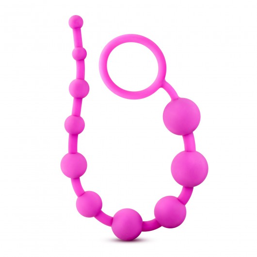 Cadena Anal 10 Cuentas De Silicona Luxe