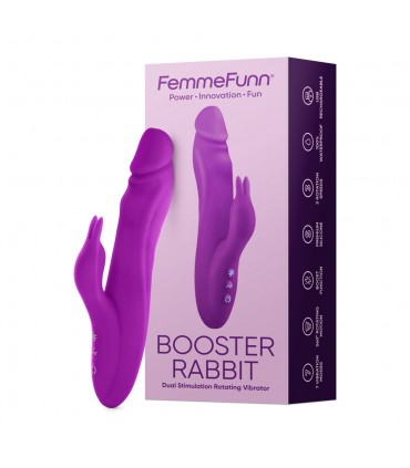 Vibrador Con Rotacion De 360° Femme Fun Booster Rabbit