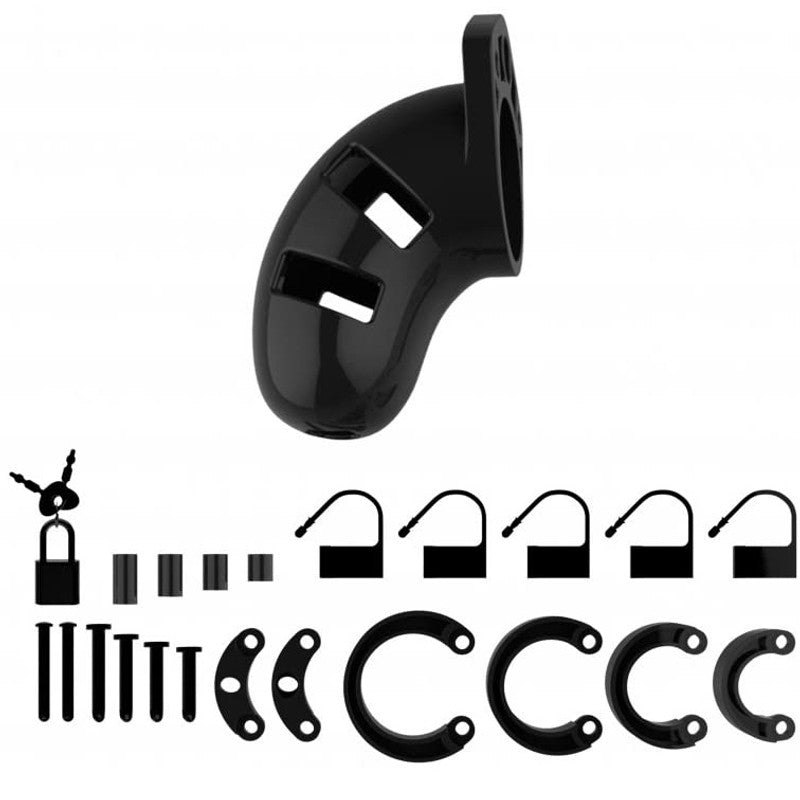 Bondage Arnés De Castidad 3.5" Modelo 02 Negro Mancage