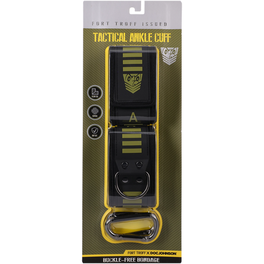 Fort Troff - Tobilleras Tácticas - Negro, Verde