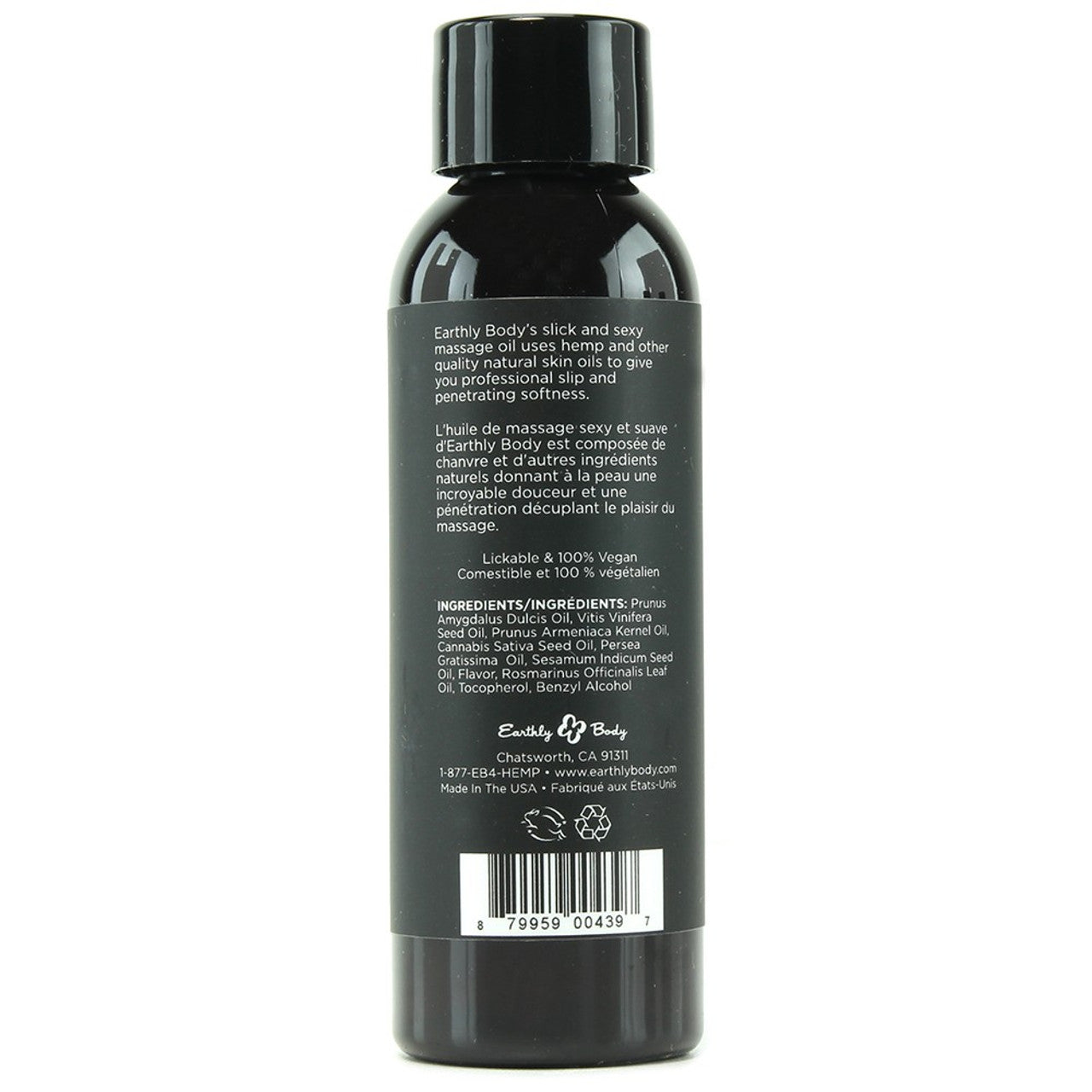 Edible Massage Oil Gift Set Box