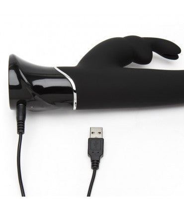 Vibrador Conejito Para Punto G Usb Recargable Fifty Shades Rechargeable G-Spot Rabbit Vibrator