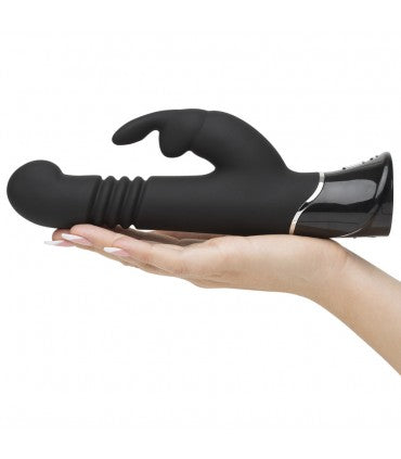 Vibrador Conejito Con Eje Curvo Con Empuje Fifty Shades Rechargeable Thrusting