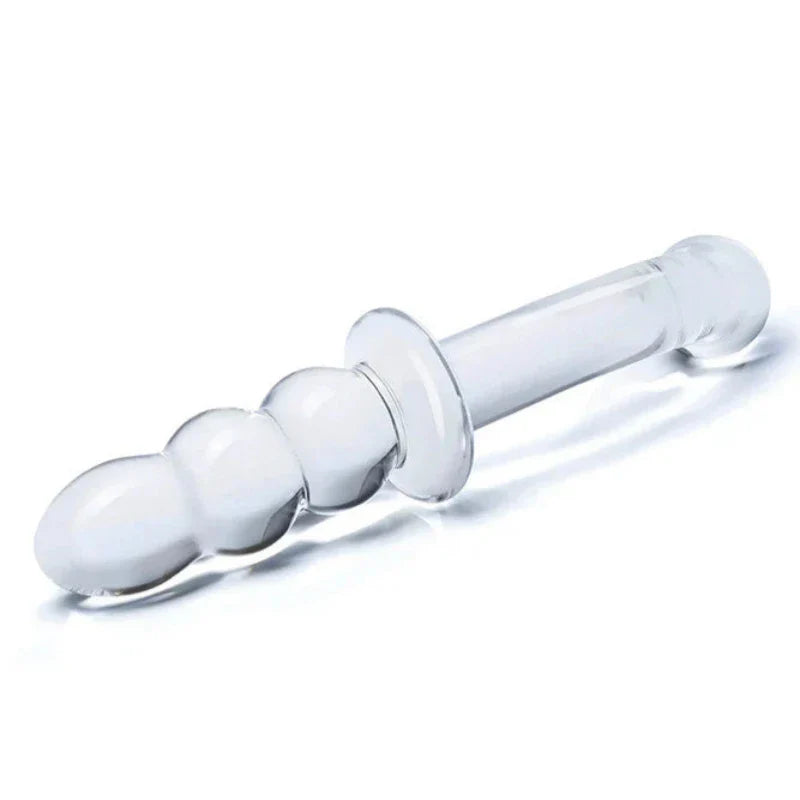 Consolador De Vidrio  Ribbet G-Spot 8"
