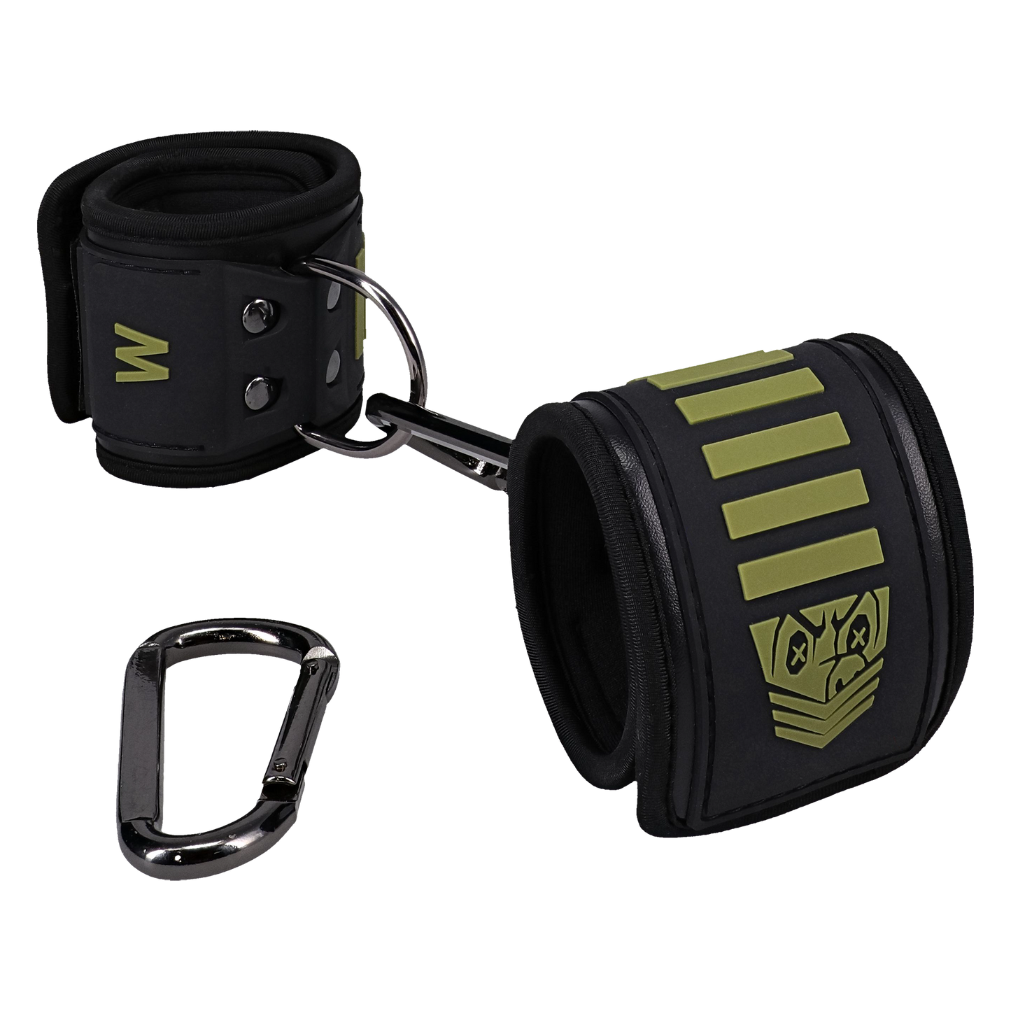 Fort Troff - Muñequeras Tácticas - Negro, Verde