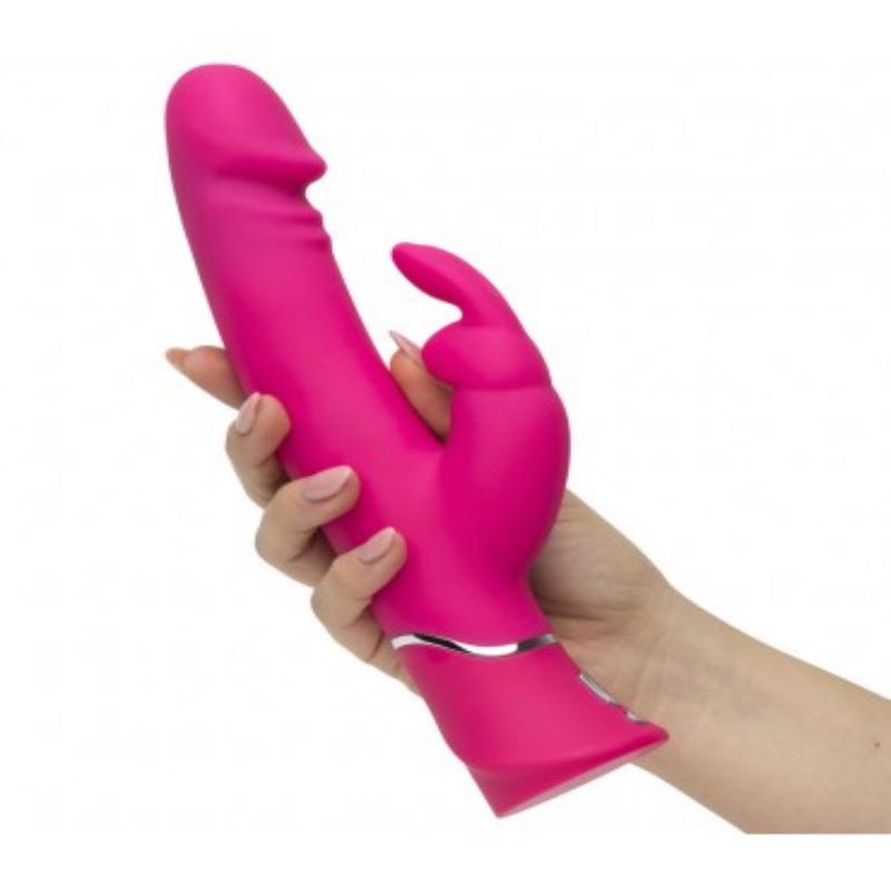 Vibrador Con Estimulador De Clitoris  Density Rabbit Vibrator Pink