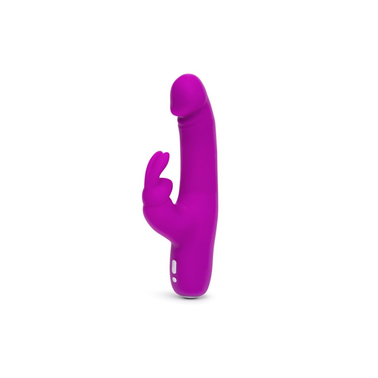 Vibrador Conejito Con Estimulador De Clitoris Happy Rabbit Slimline Realistic Purple