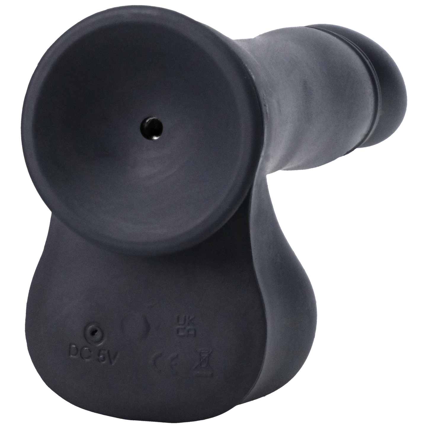 DOC JOHNSON - Fort Troff - Propulsor de pistón - Mini máquina sexual - Silicona recargable con mando a distancia - Negro