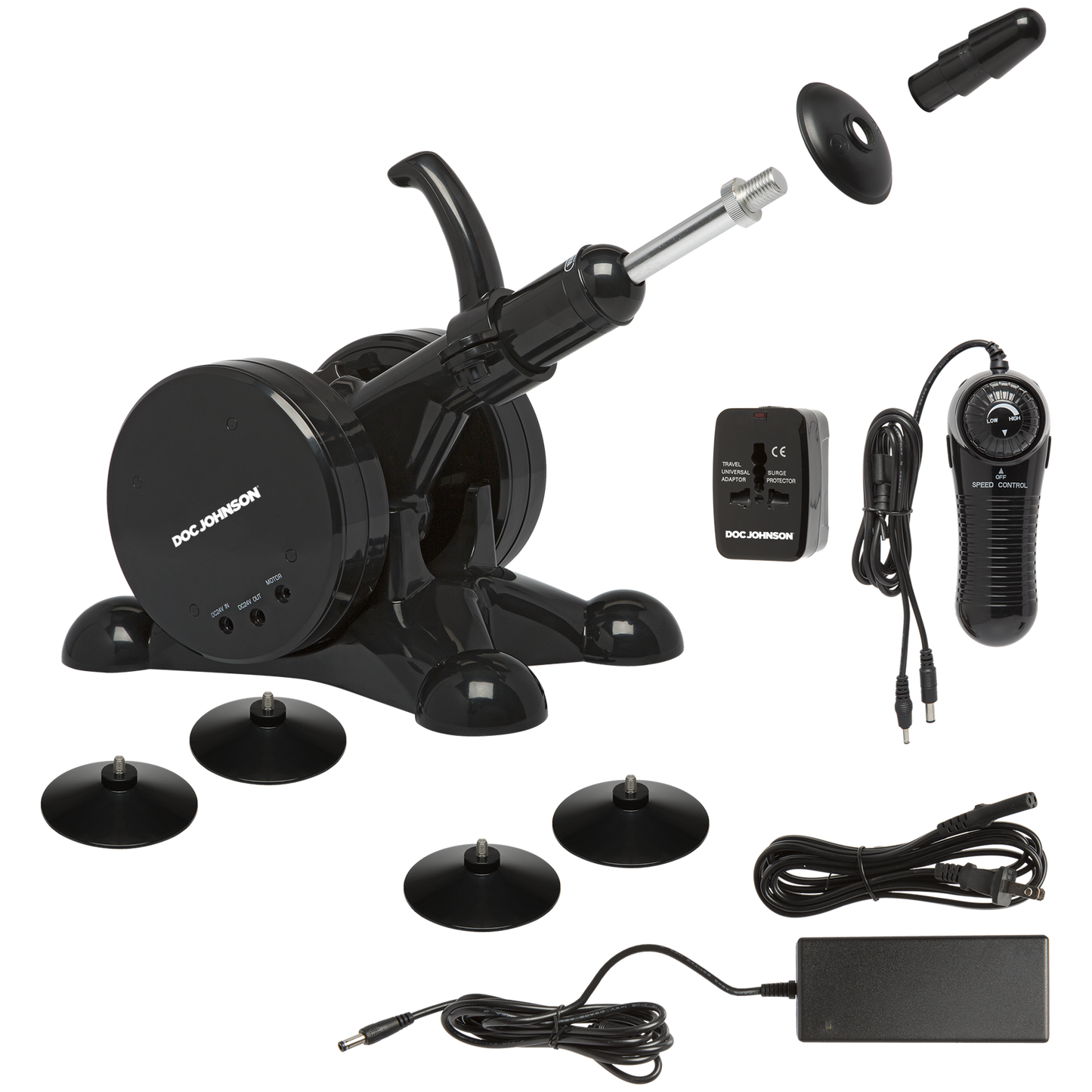 Vac-U-Lock - Fuck Machine - Negro