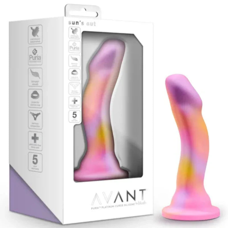 Dildo Con Curvas Elegantes Para Estimular El Punto G O P Consolador Sun'S