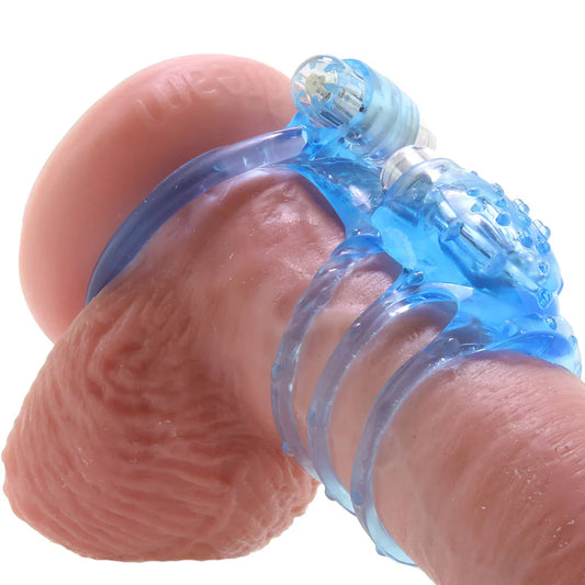 Funda  Vibradora Cock Zinger Dual Vibrating Cage