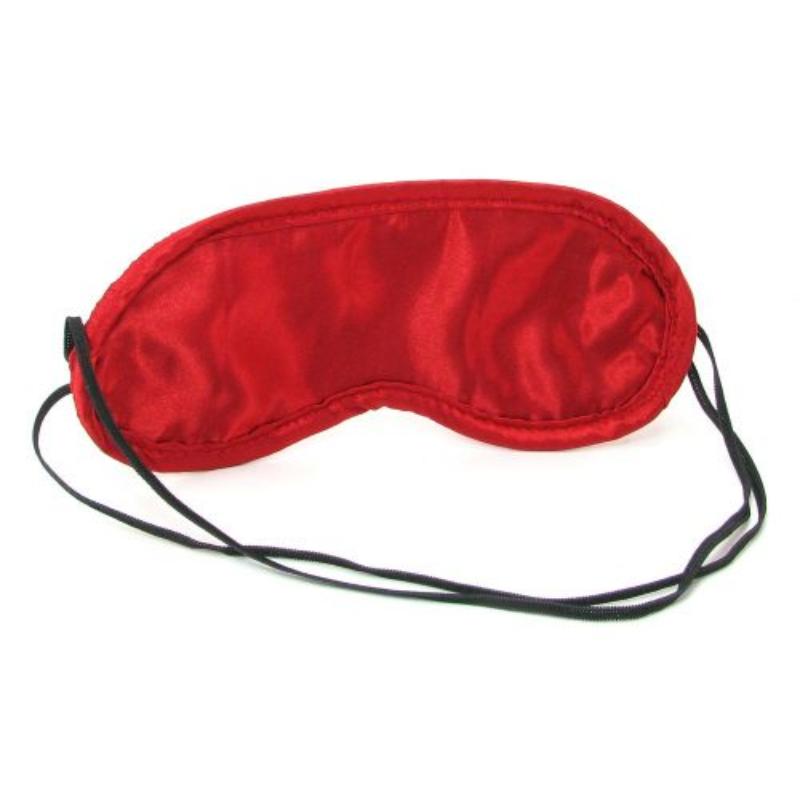 Vendaje De Ojos Satinado Rojo S&M