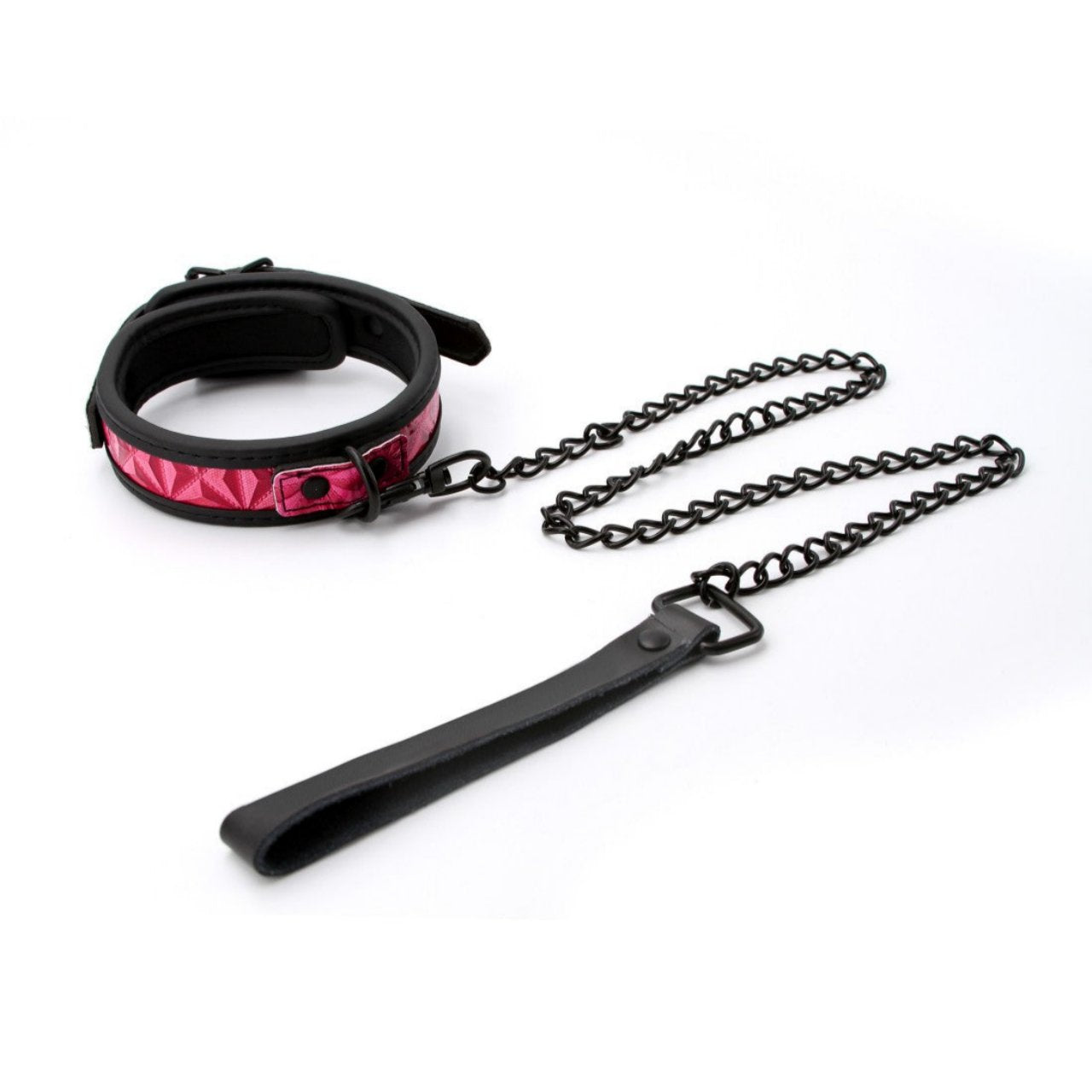 Bondage Collar Y Correa Ajustables Collar Sinful 1"