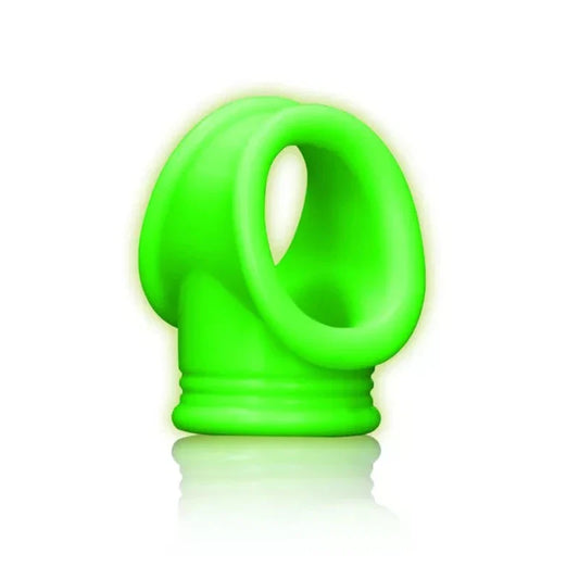 Anillo Para Pene Y Correa Para Testículos Brilla En La Oscuridad Ouch!