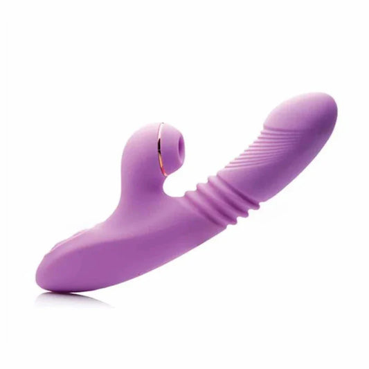 Vibrador Y Succionador Conejito Shegasm Pro-Thrust