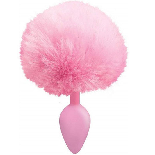 Plug Anal Colita De Conejo Rosa