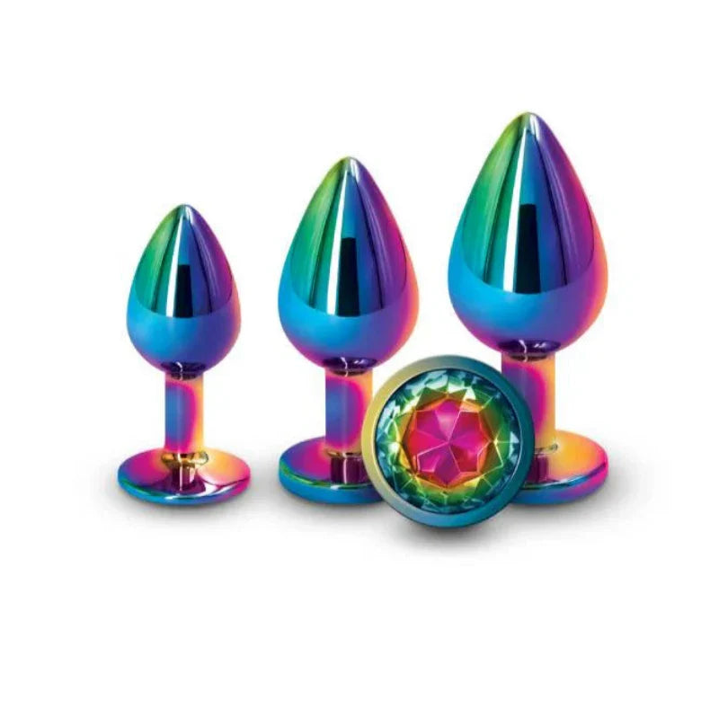 Entrenador Anal Multicolor Rainbow Gema
